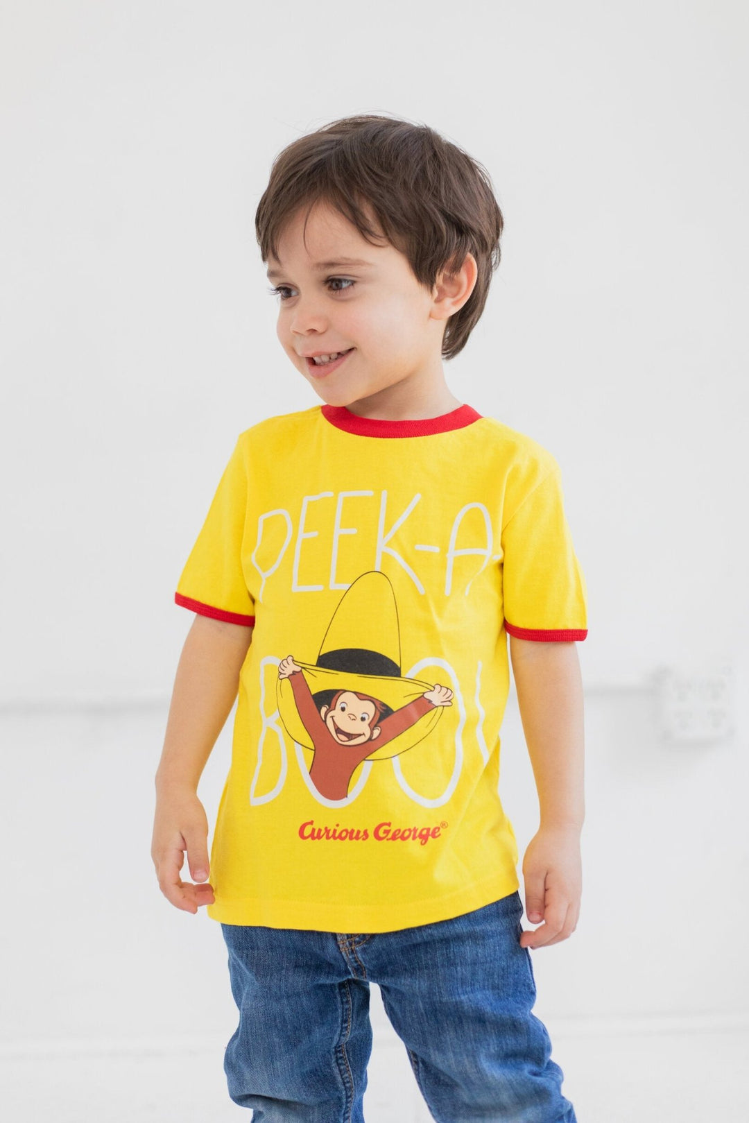 Curious George 2 Pack Graphic T-Shirts - imagikids