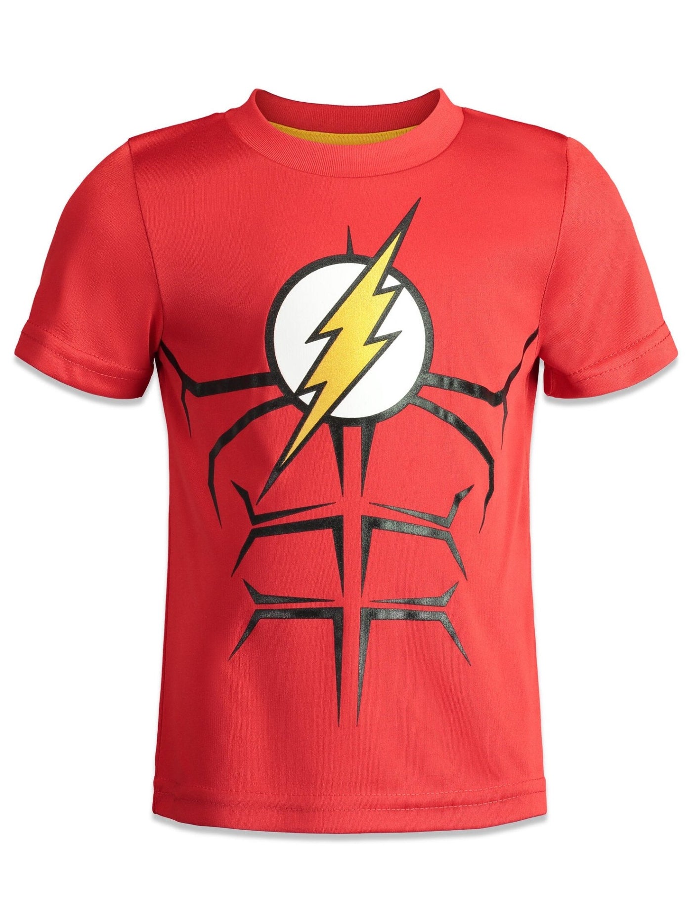 DC Comics Athletic Pullover T-Shirt Mesh Shorts Outfit Set - imagikids