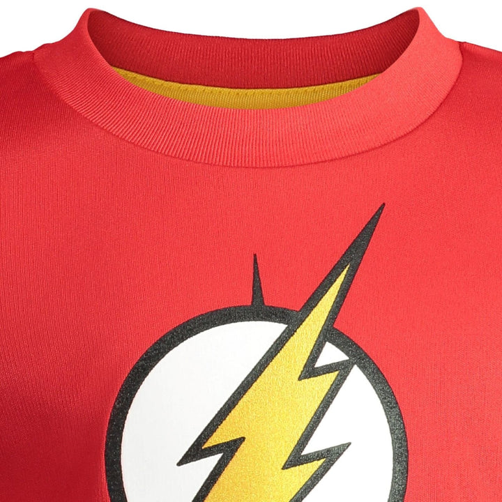 DC Comics Athletic Pullover T-Shirt Mesh Shorts Outfit Set - imagikids