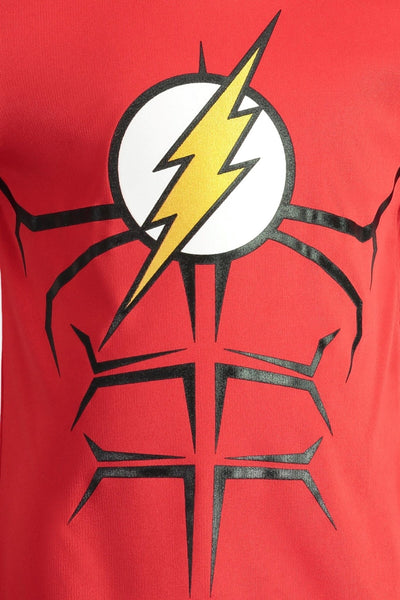 DC Comics Athletic Pullover T-Shirt Mesh Shorts Outfit Set - imagikids
