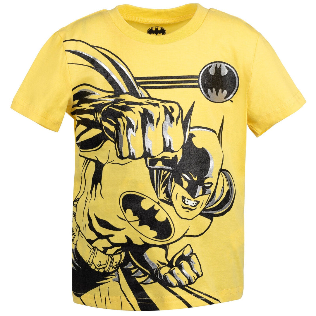 DC Comics Batman Graphic T-Shirt & French Terry Shorts - imagikids