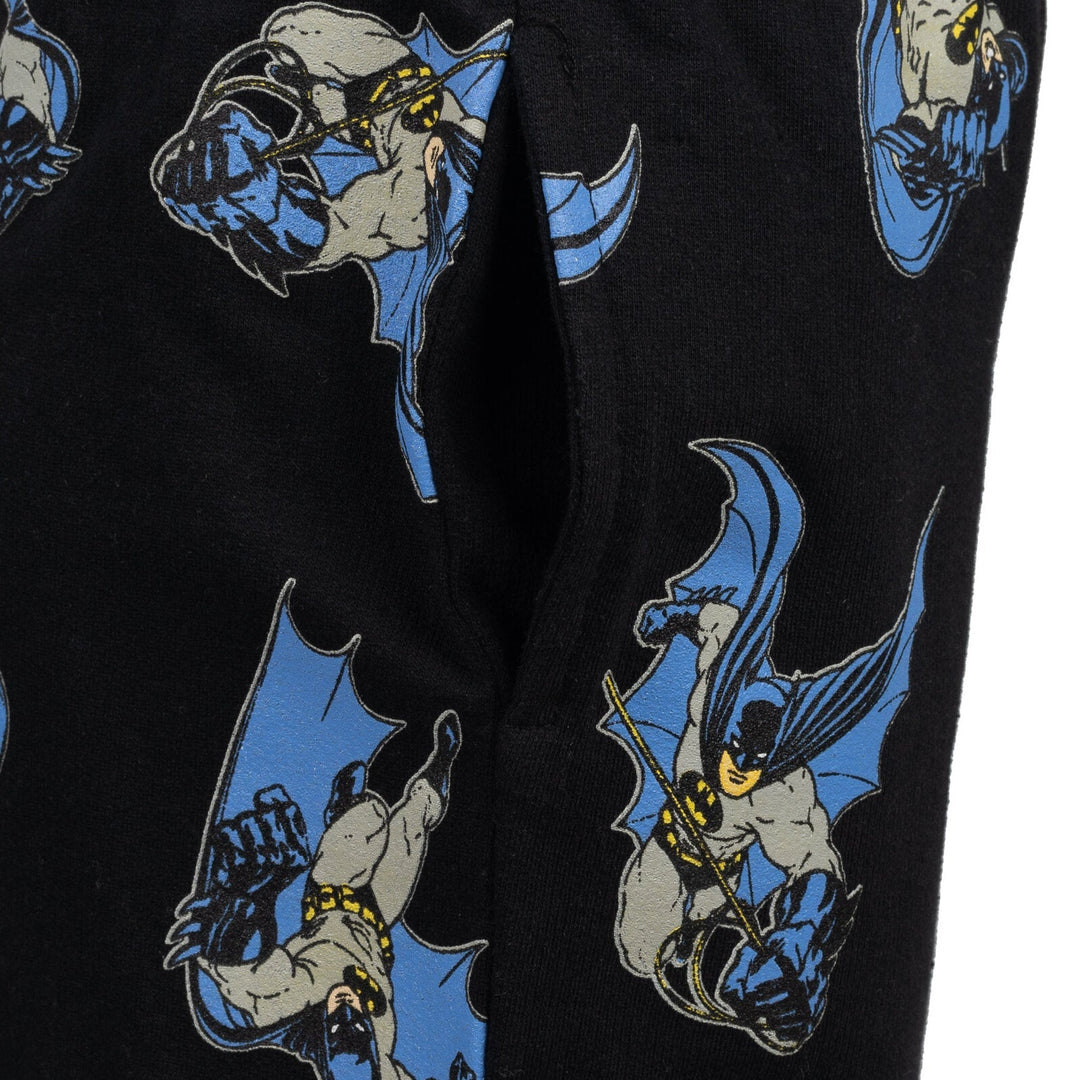 DC Comics Batman Graphic T-Shirt & French Terry Shorts - imagikids