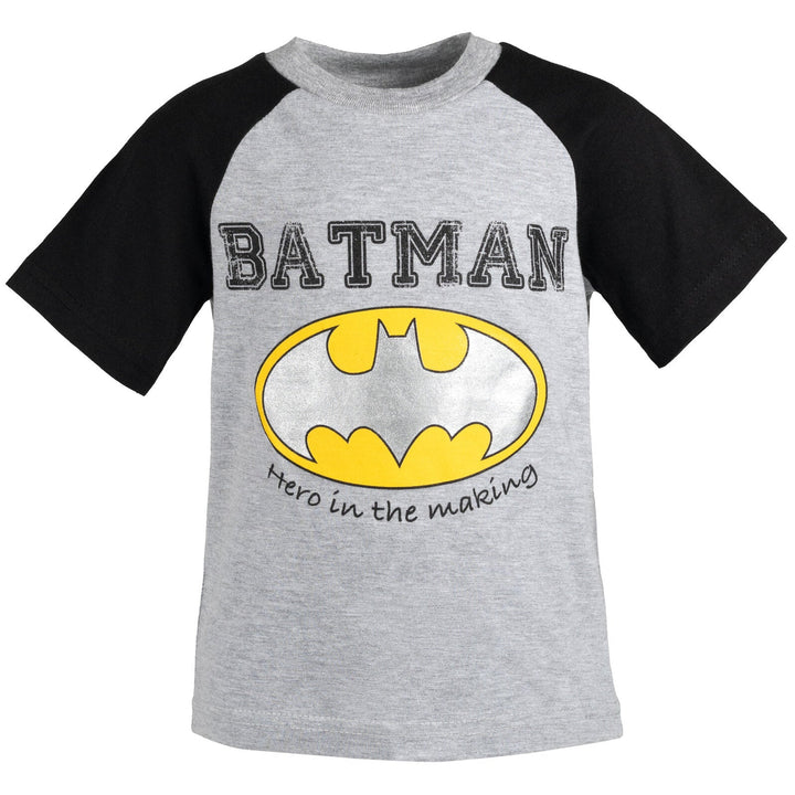 DC Comics Batman Graphic T-Shirt & French Terry Shorts - imagikids