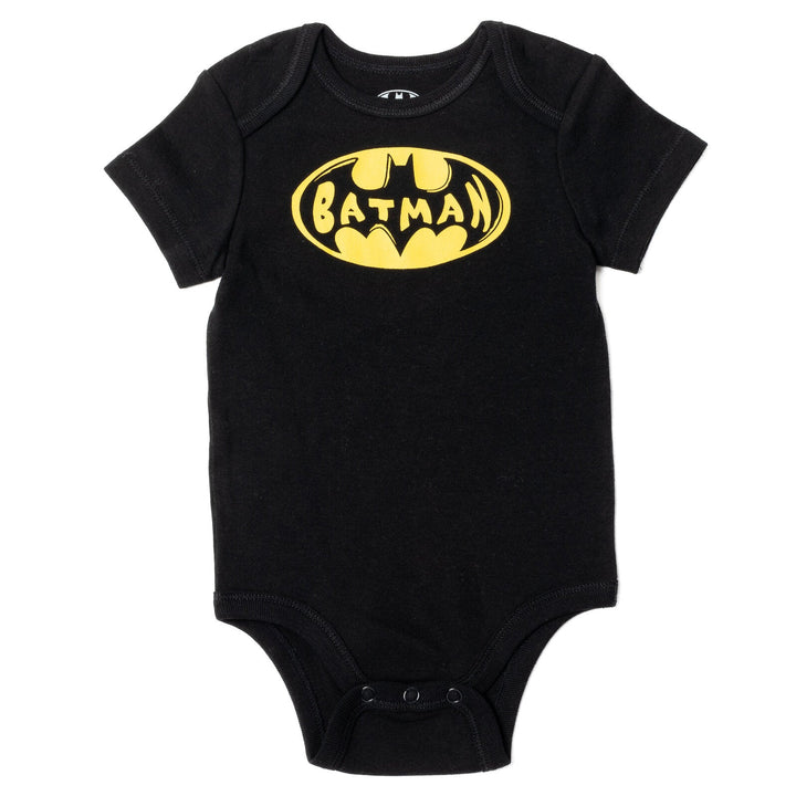 DC Comics Batman Short Sleeve Bodysuit & Pants & Hat - imagikids