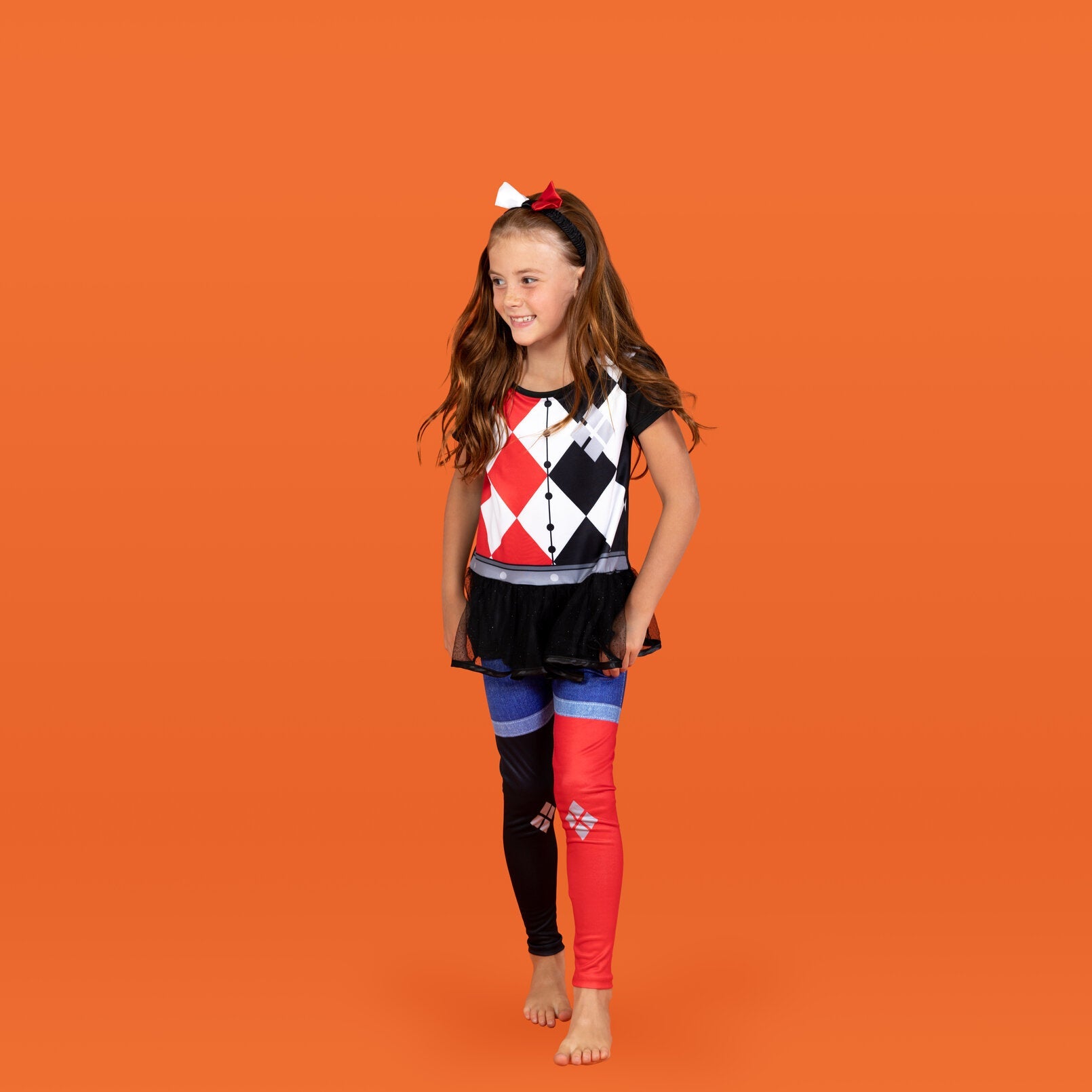 Legging Harley Quinn Pour Fille - Taille 13-14 Ans, Déguisement Et Cosplay - 4