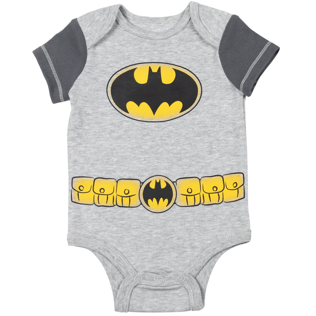 DC Comics Justice League 3 Pack Bodysuits - imagikids