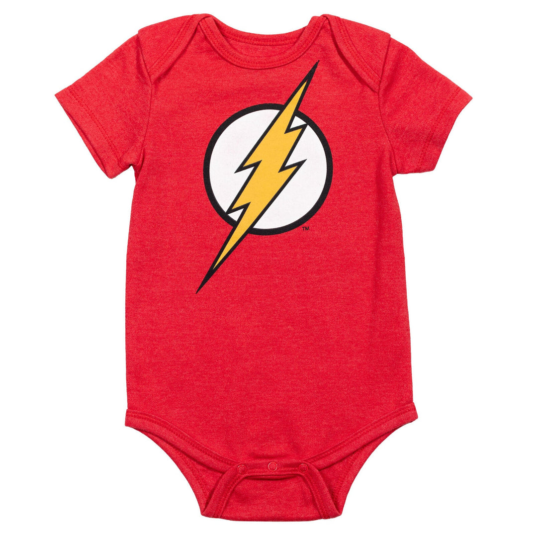 DC Comics Justice League 3 Pack Bodysuits - imagikids