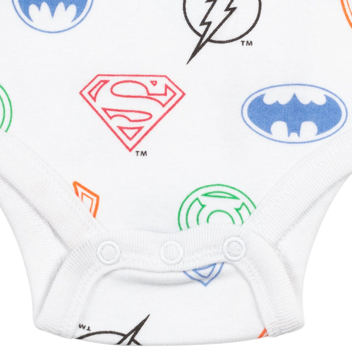 DC Comics Justice League 3 Pack Bodysuits - imagikids