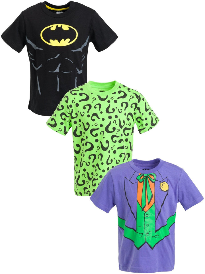 DC Comics Justice League 3 Pack Graphic T-Shirts - imagikids