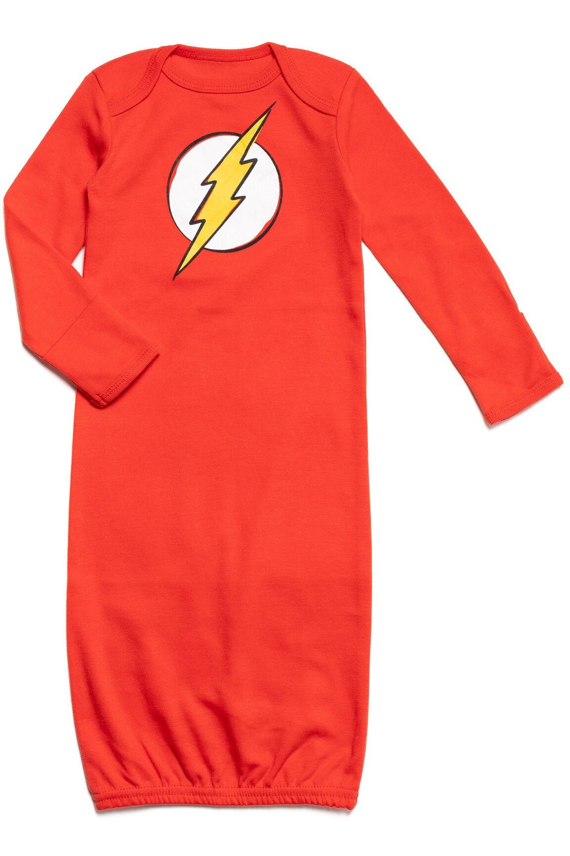 DC Comics Justice League 3 Pack Long Sleeve Swaddle Sleeper Gowns - imagikids