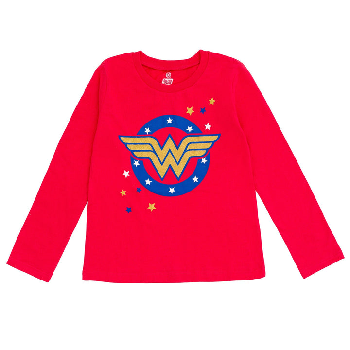 DC Comics Justice League 3 Pack Long Sleeve T-Shirts - imagikids