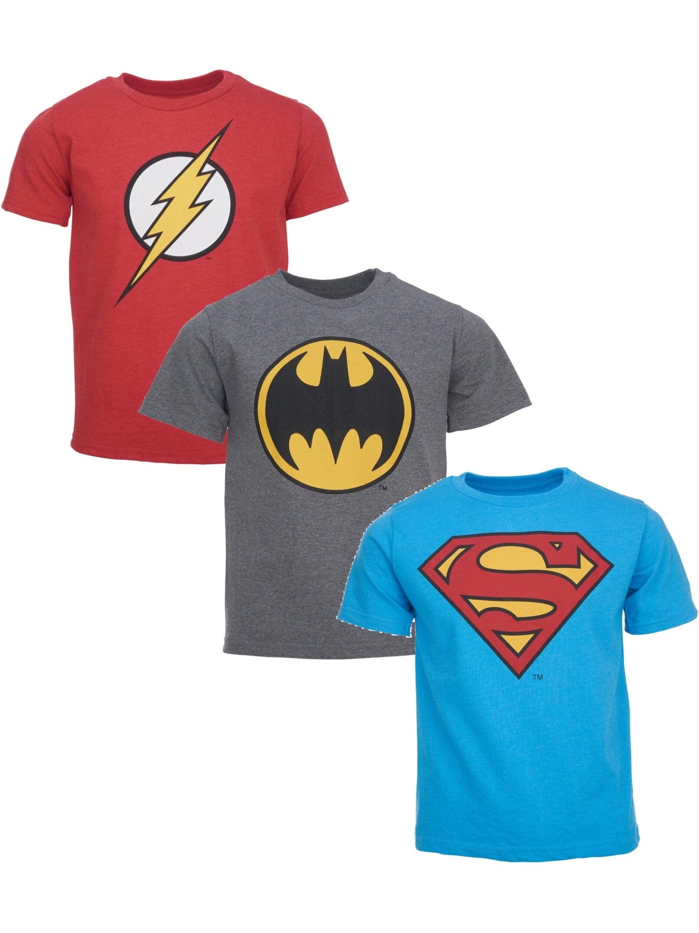 DC Comics Justice League 3 Pack T-Shirts - imagikids