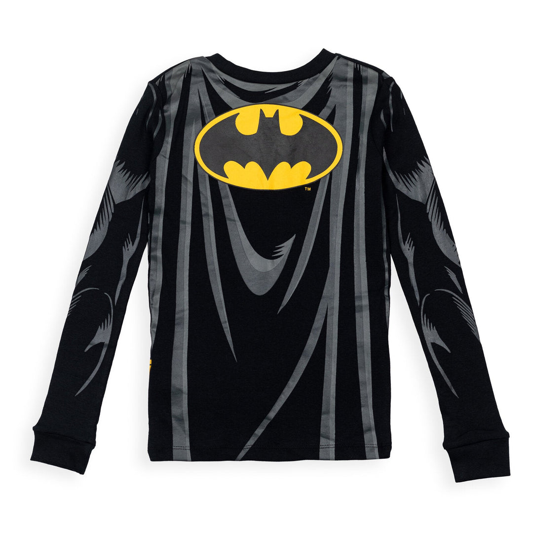 DC Comics Justice League Batman Cosplay Pullover Pajama Shirt Pants Sleep Set - imagikids