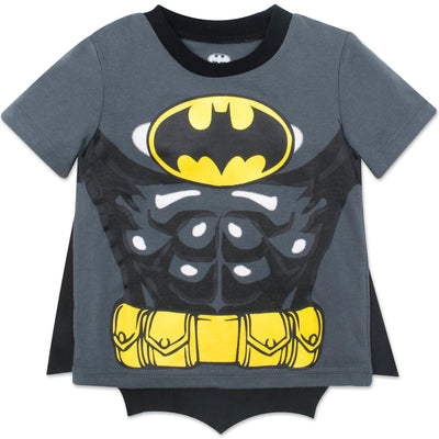 DC Comics Justice League Batman Cosplay T-Shirt and Cape - imagikids