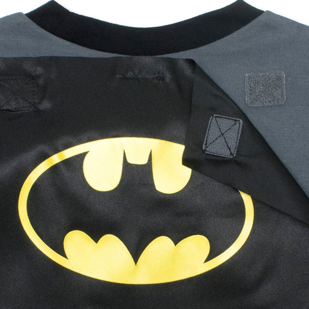 DC Comics Justice League Batman Cosplay T-Shirt and Cape - imagikids