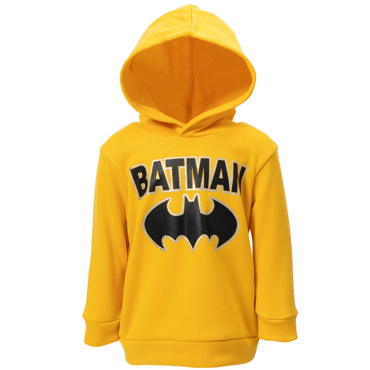 DC Comics Justice League Batman Fleece Pullover Hoodie and Pants Outfit Set - imagikids