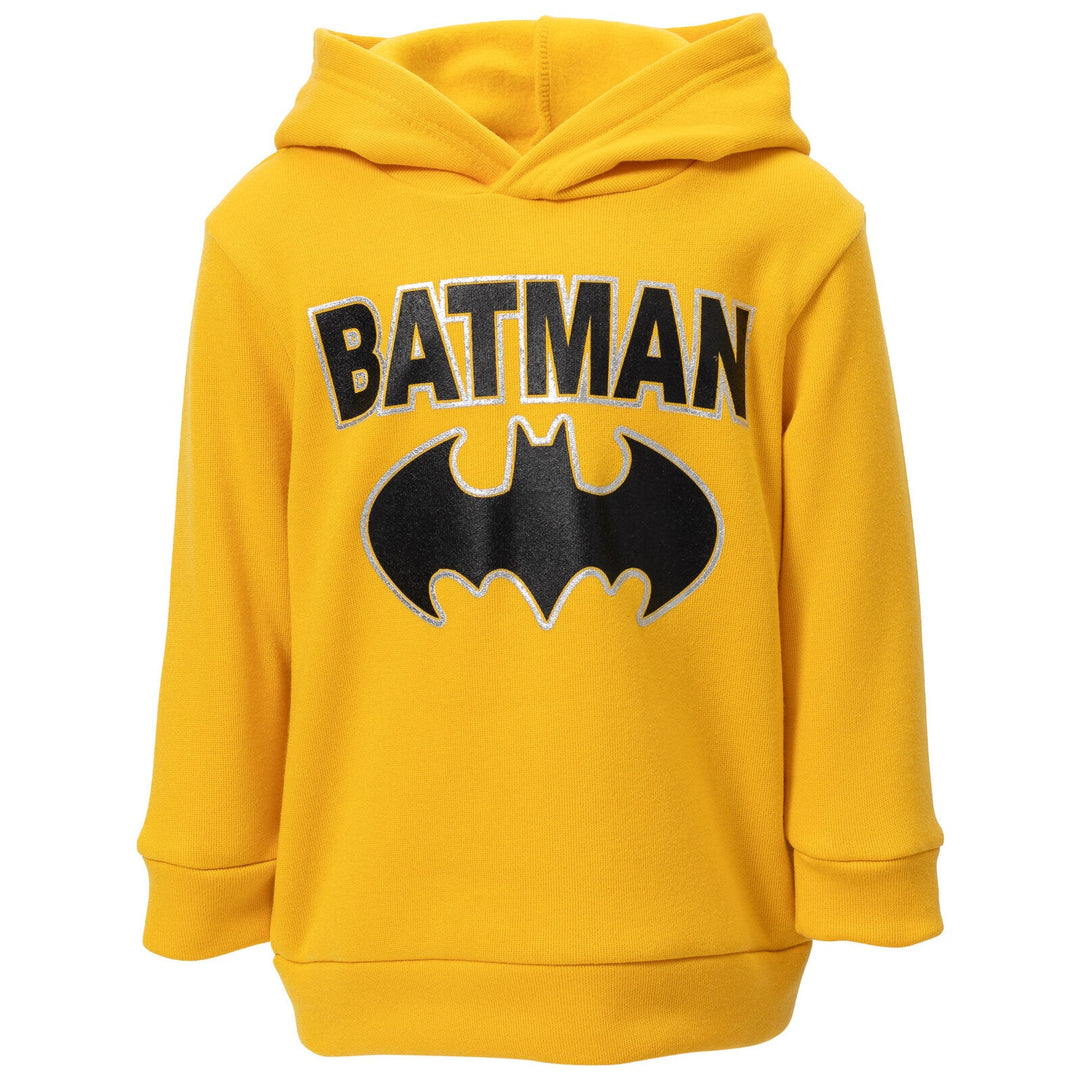 DC Comics Justice League Batman Fleece Pullover Hoodie and Pants Outfit Set - imagikids