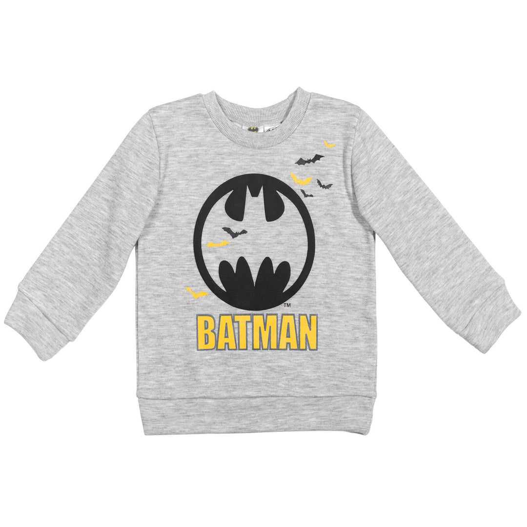 DC Comics Justice League Batman Fleece Sweatshirt and Pants Set - imagikids