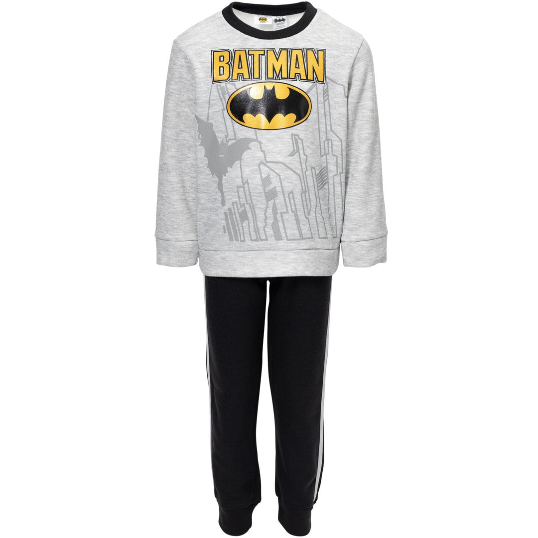 DC Comics Justice League Batman Fleece Sweatshirt and Pants Set - imagikids