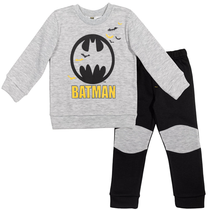 DC Comics Justice League Batman Fleece Sweatshirt and Pants Set - imagikids