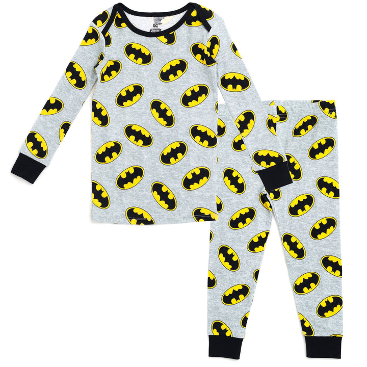 DC Comics Justice League Batman Pajama Shirt and Pants Sleep Set - imagikids