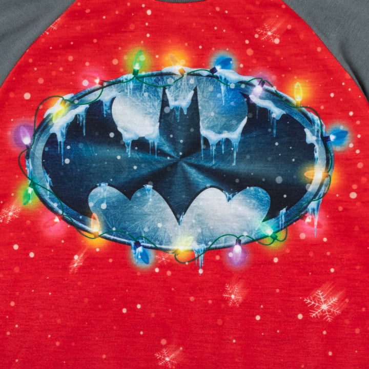 DC Comics Justice League Batman Pajama Shirt and Pants Sleep Set - imagikids