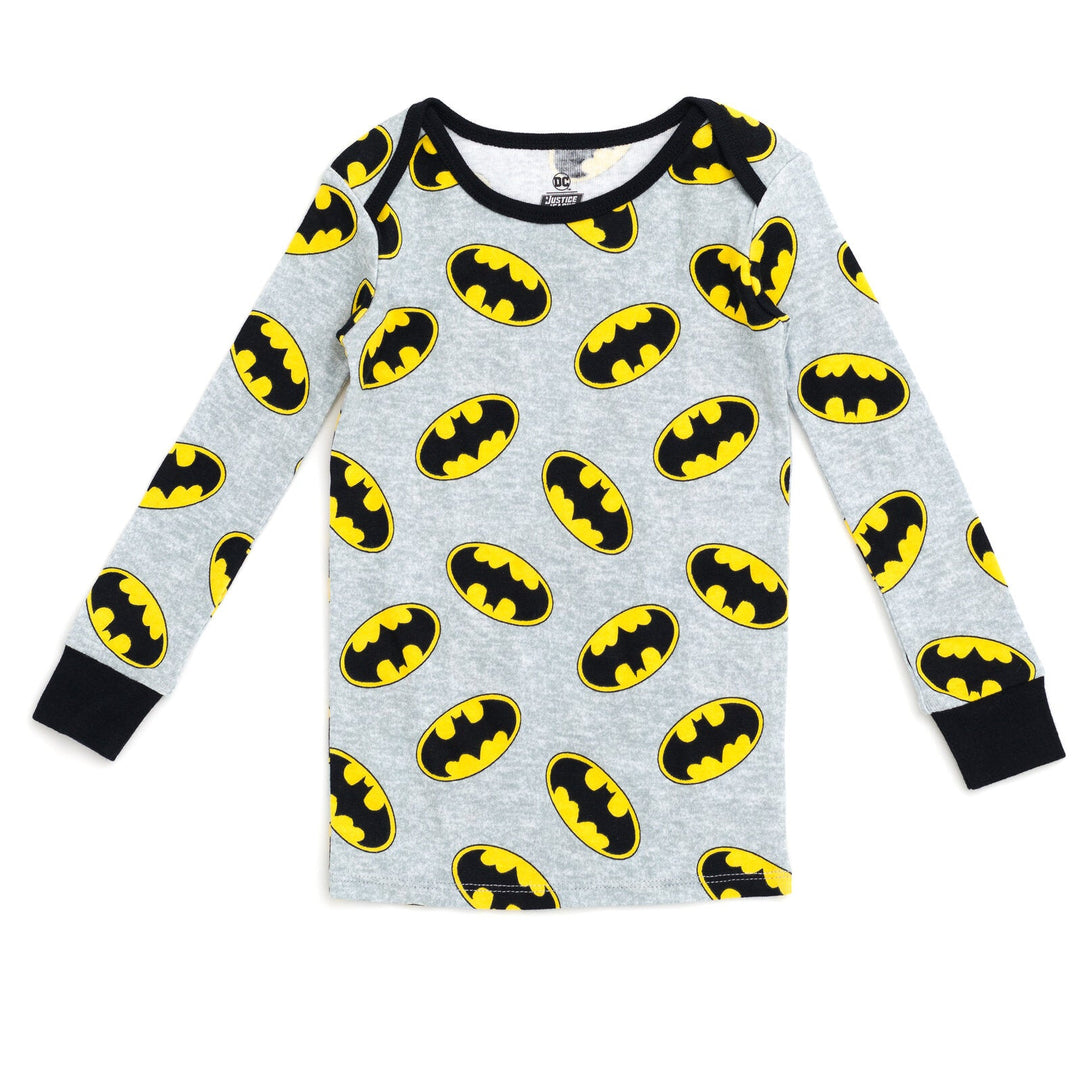 DC Comics Justice League Batman Pajama Shirt and Pants Sleep Set - imagikids