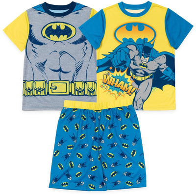 DC Comics Justice League Batman Pajama Shirts and Shorts - imagikids