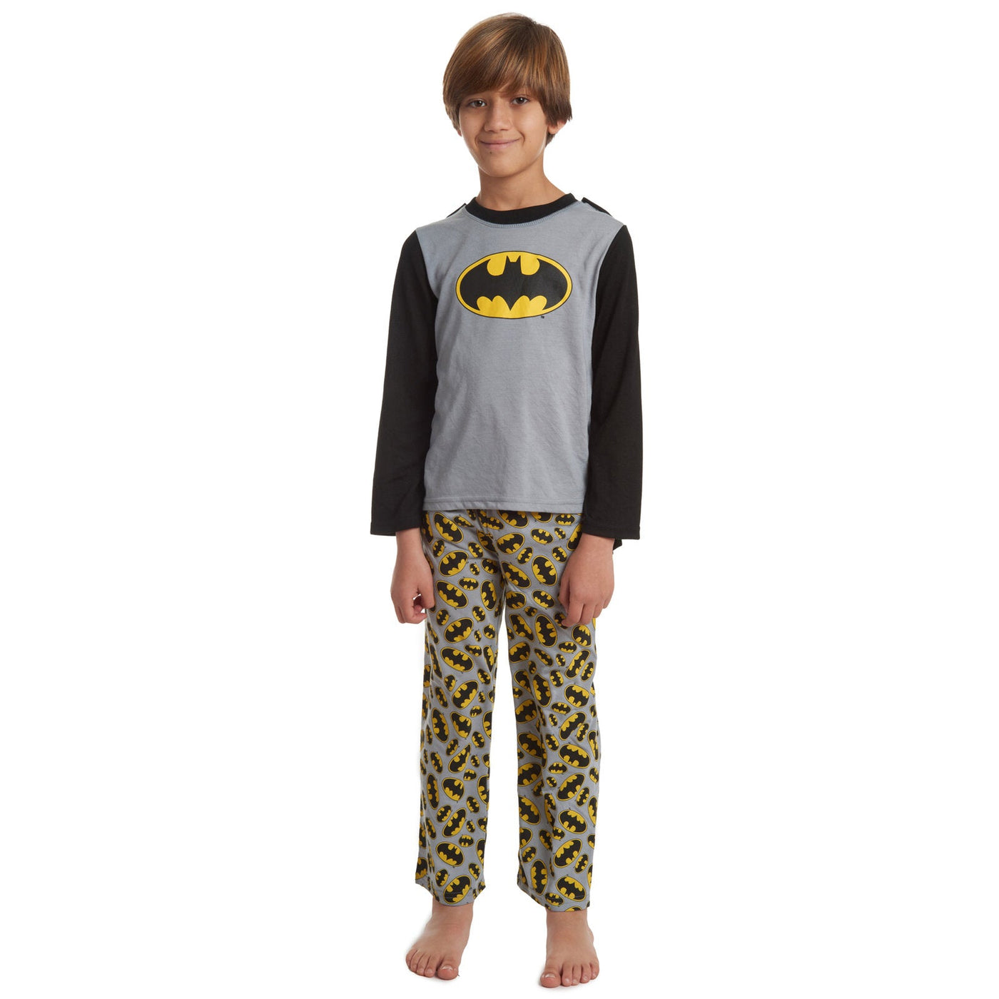 DC Comics Justice League Batman Pullover Pajama Shirt and Pants Sleep Set - imagikids