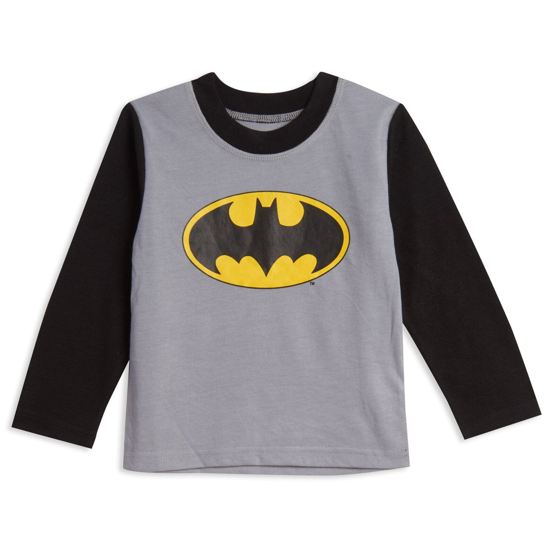 DC Comics Justice League Batman Pullover Pajama Shirt and Pants Sleep Set - imagikids