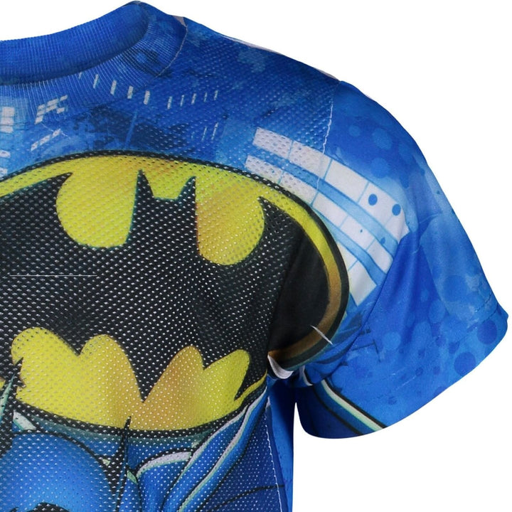 DC Comics Justice League Batman T-Shirt and French Terry Pants - imagikids