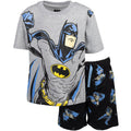 DC Comics Justice League Batman T-Shirt and French Terry Shorts Outfit Set