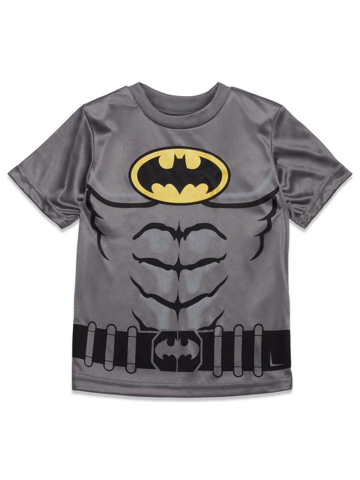 DC Comics Justice League Batman T-Shirt and Mesh Shorts Outfit Set - imagikids