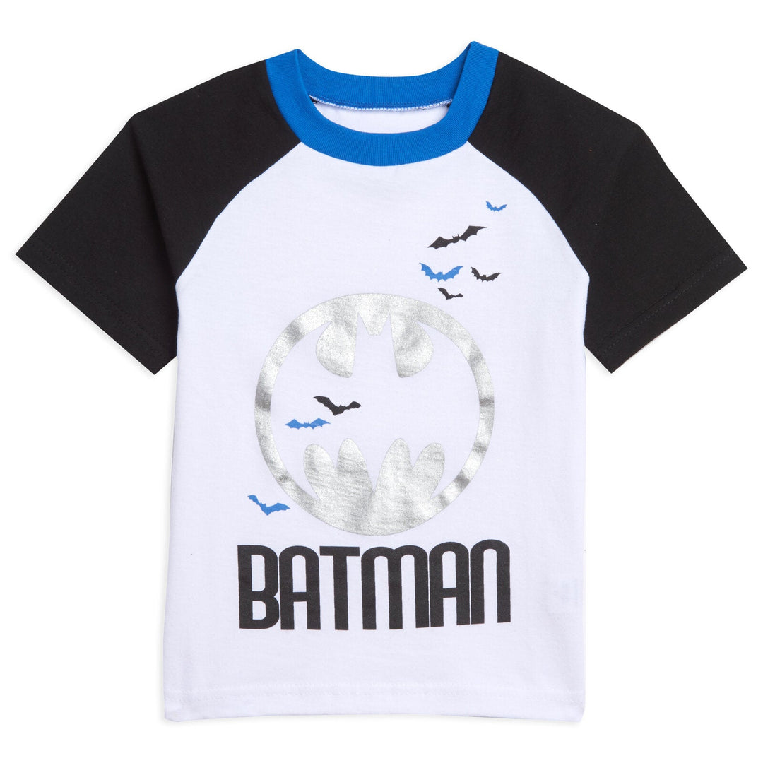 DC Comics Justice League Batman T-Shirt and Shorts Outfit Set - imagikids