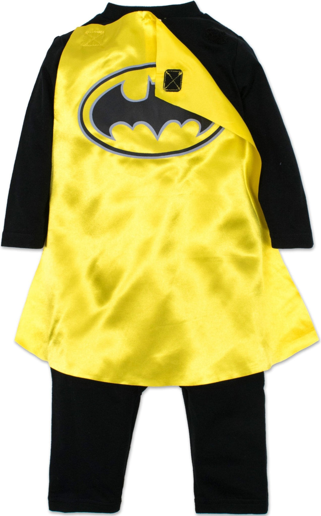 DC Comics Justice League Batman Zip Up Cosplay Costume Coverall and Cape - imagikids