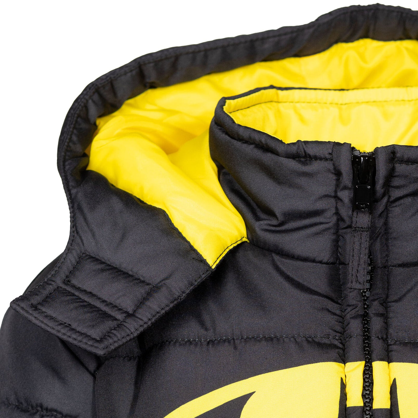 DC Comics Justice League Batman Zip Up Winter Coat Puffer Jacket - imagikids