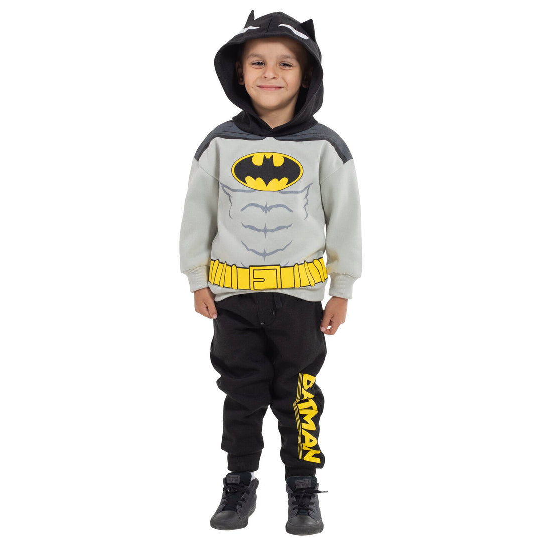 DC Comics Justice League Fleece Pullover Hoodie and Pants Outfit Set - imagikids