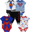 DC Comics Justice League Superman Bodysuits and Jogger Pants