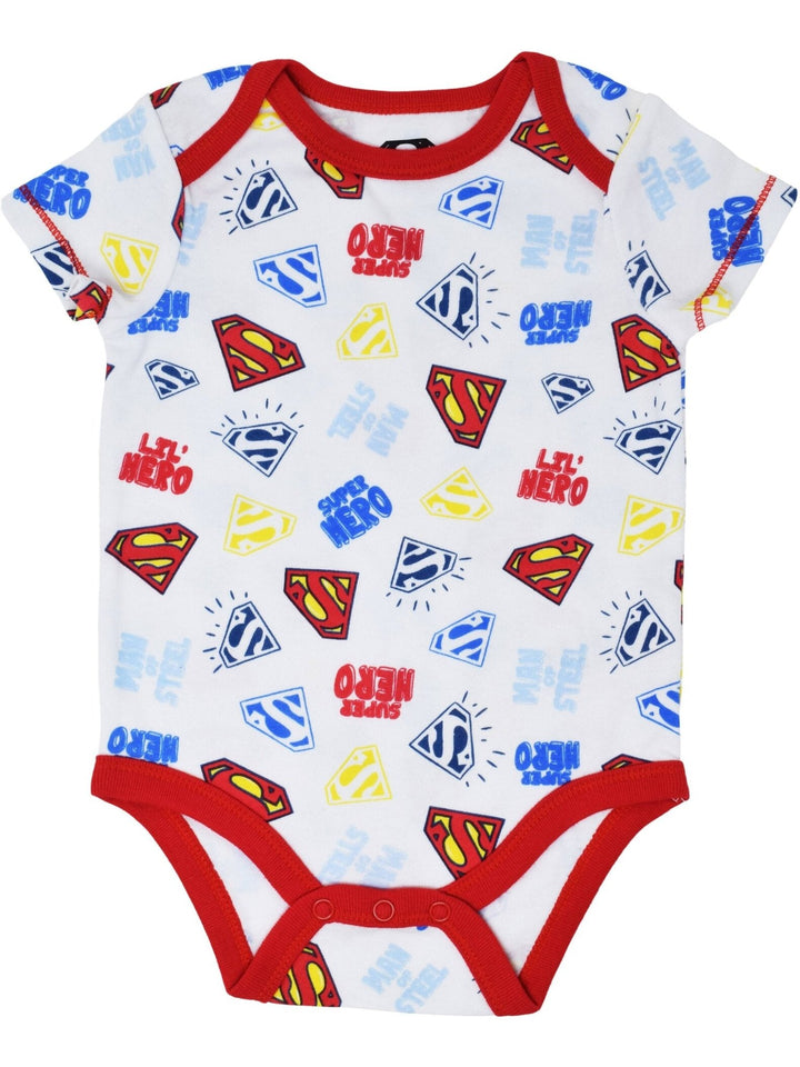 DC Comics Justice League Superman Bodysuits and Jogger Pants - imagikids