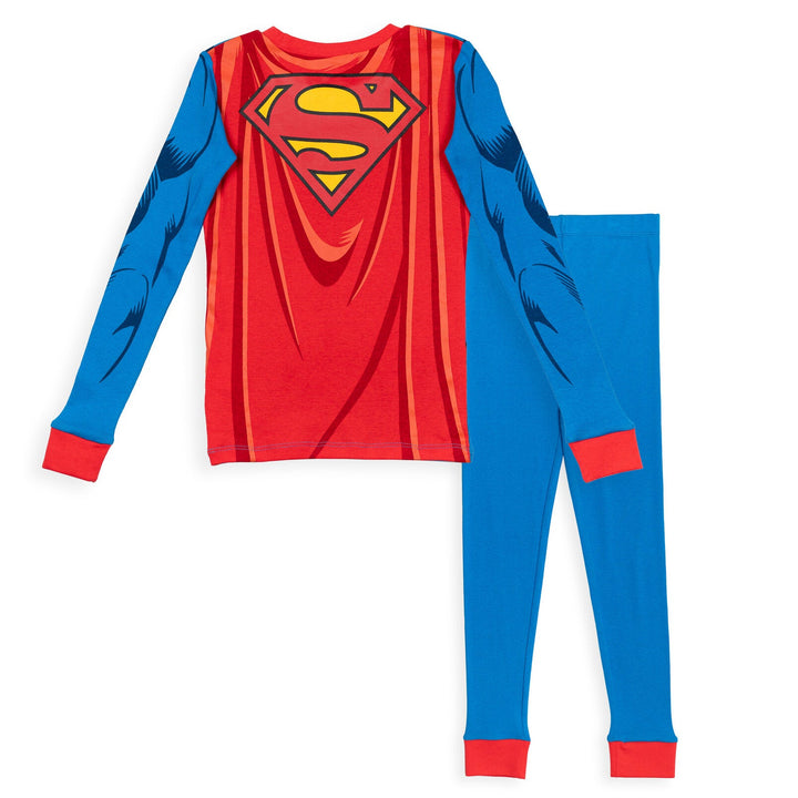 DC Comics Justice League Superman Cosplay Pajama Shirt Pants - imagikids