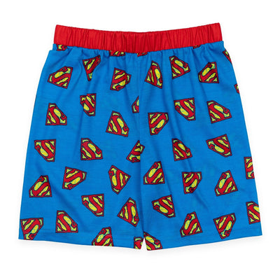 DC Comics Justice League Superman Cosplay Pajama Shirts and Shorts - imagikids