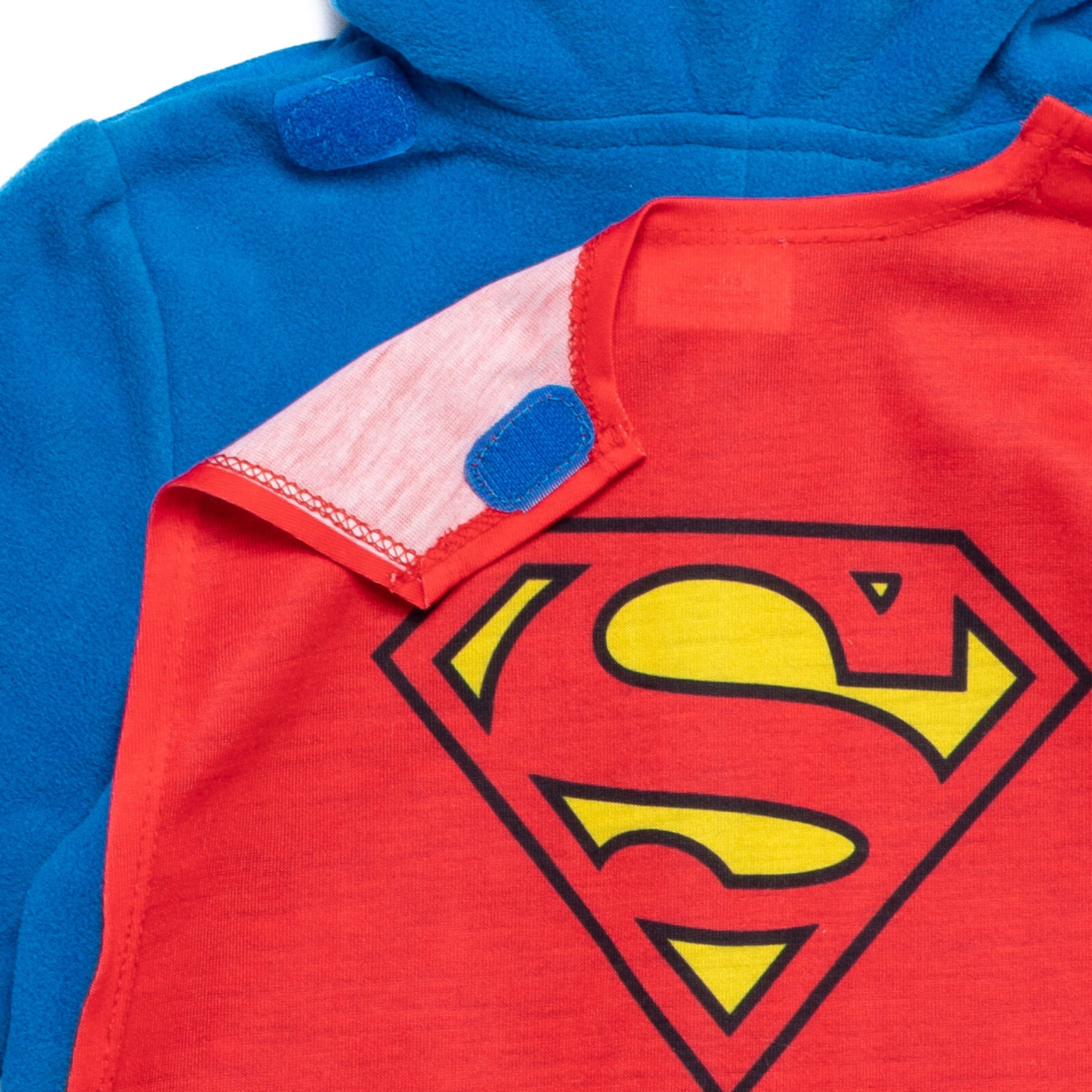 Dc Cape DC Comics Justice League Superman Zip Up Cosplay Fleece Coverall and ...