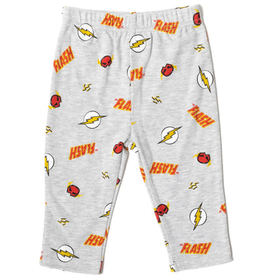DC Comics Justice League The Flash Bodysuit Pants and Hat 3 Piece Outfit Set - imagikids
