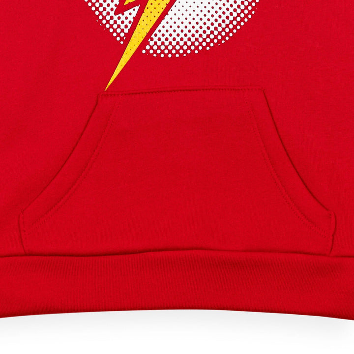 DC Comics Justice League The Flash Fleece Pullover Hoodie - imagikids