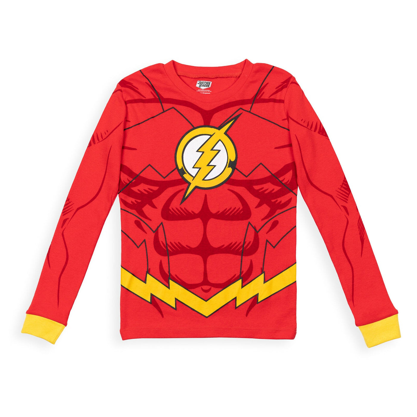 DC Comics Justice League The Flash Pullover Pajama Shirt and Pants Sleep Set - imagikids