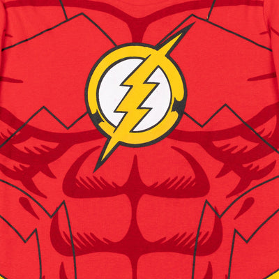 DC Comics Justice League The Flash Pullover Pajama Shirt and Pants Sleep Set - imagikids