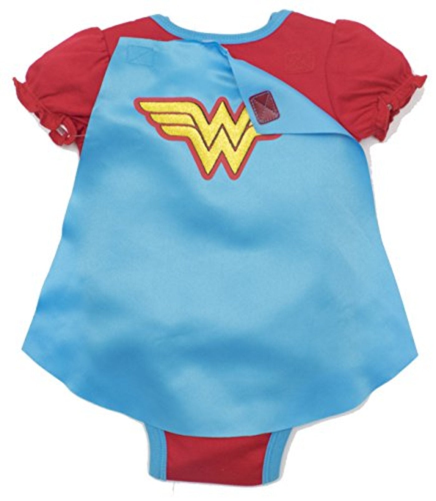 INTIMO DC Comics Justice League Wonder Woman Oversized Sherpa Hoodie - Women's Lounge Sweatshirt, Faux-Shearling Lined, Embroidered Logo, Ultra-Soft Fleece