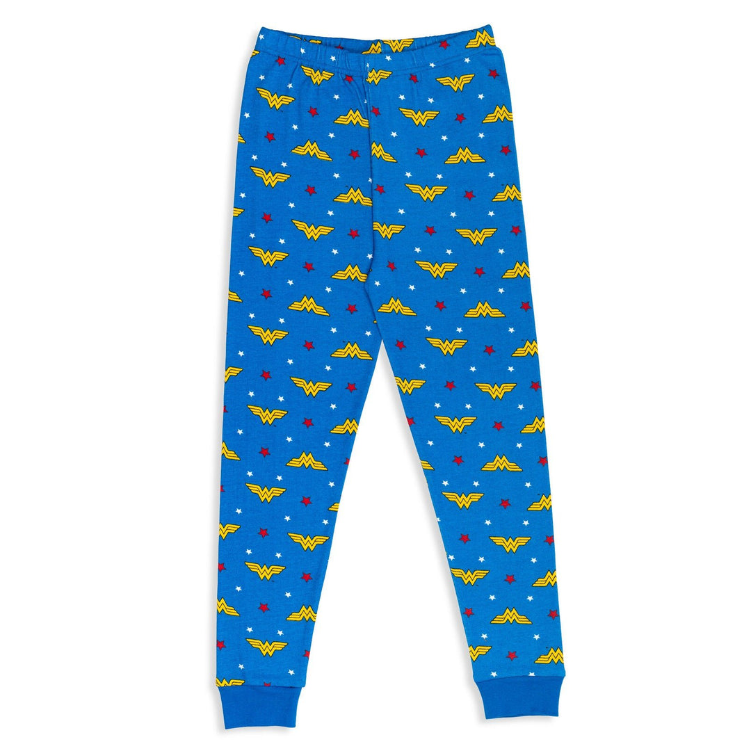 DC Comics Justice League Wonder Woman Pajama Shirt and Pants Sleep Set - imagikids