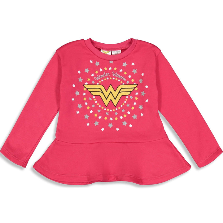 DC Comics Justice League Wonder Woman T-Shirt and Leggings Outfit Set - imagikids