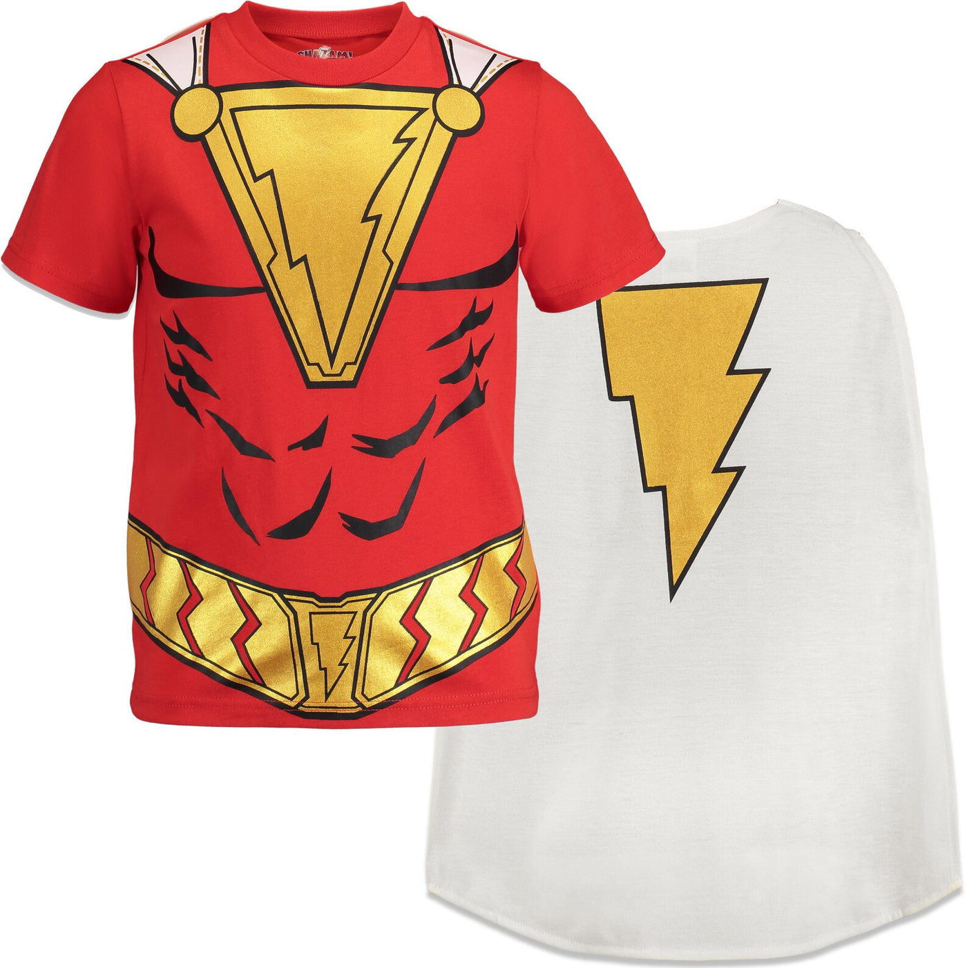 DC Comics Shazam! T-Shirt and Cape - imagikids